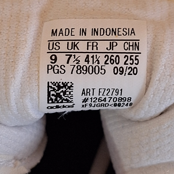 Adidas Women's Boost Sneakers Off-white size 9 - Picture 6 of 16